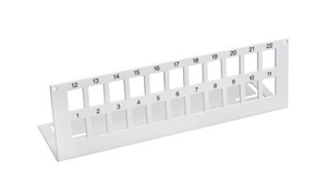 Home-Net Verteiler 22xKSt. ws Beschriftet 1-22