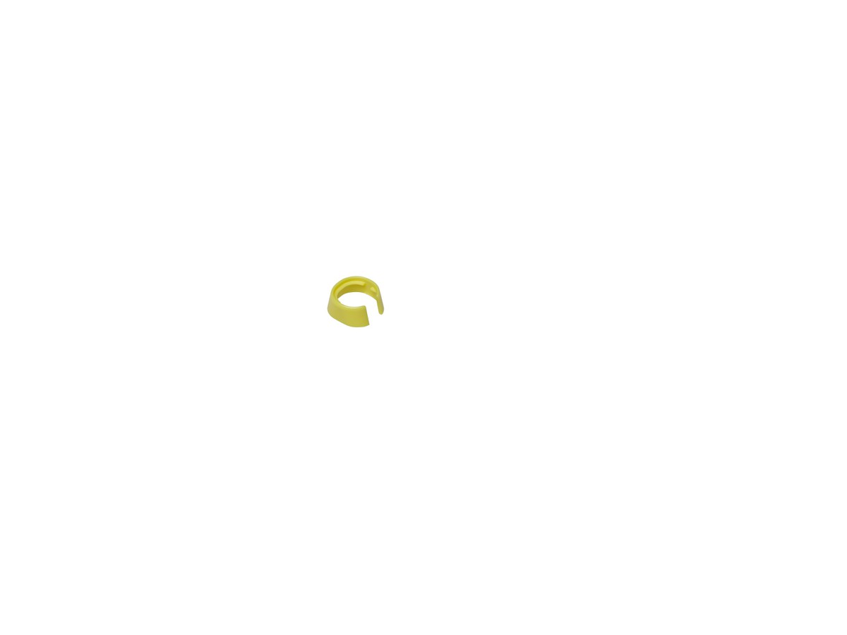 Kablan clips couleur jaune