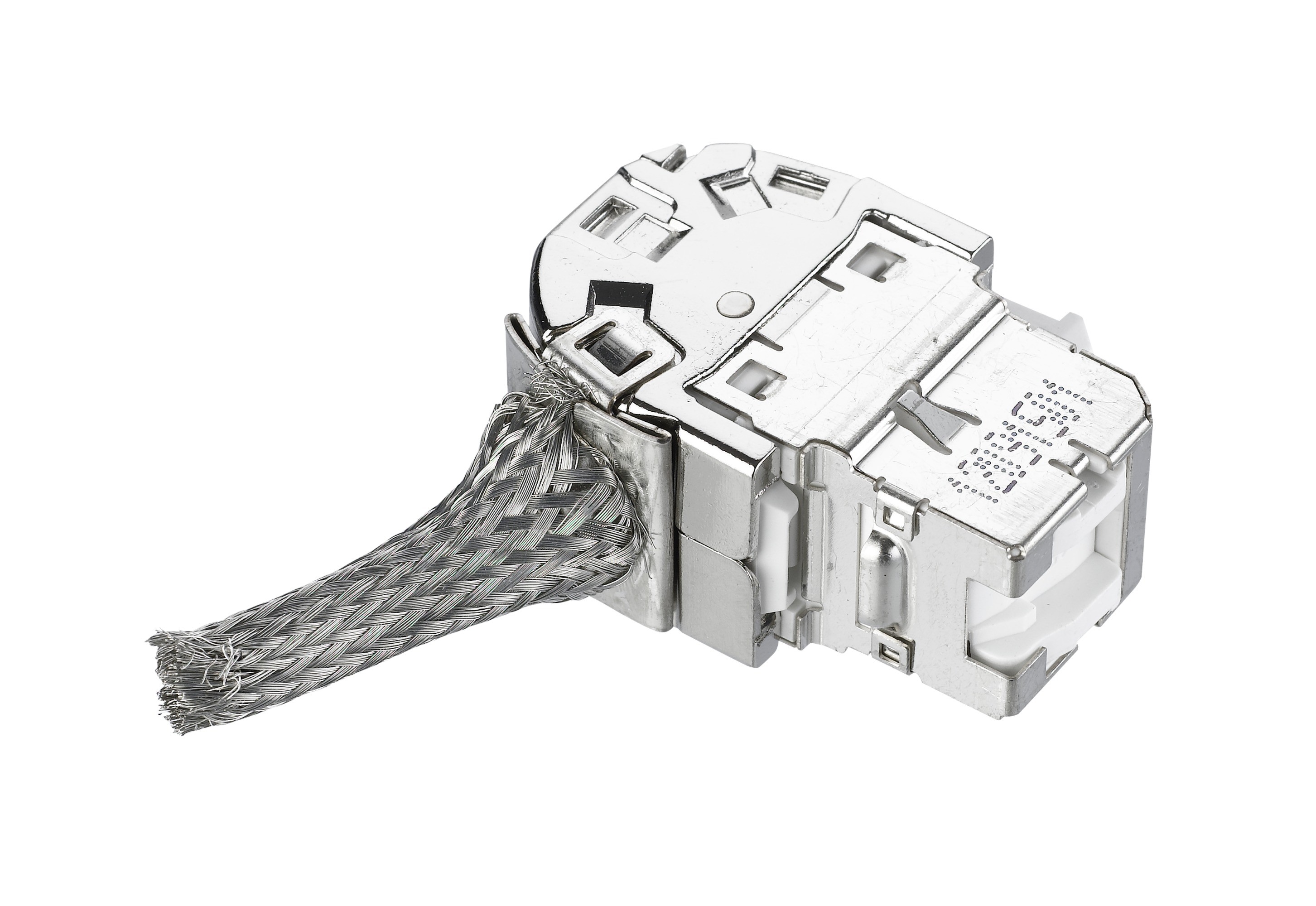 Corning RJ45 Jack Cat.6a STP V500S Trois introduction de câble