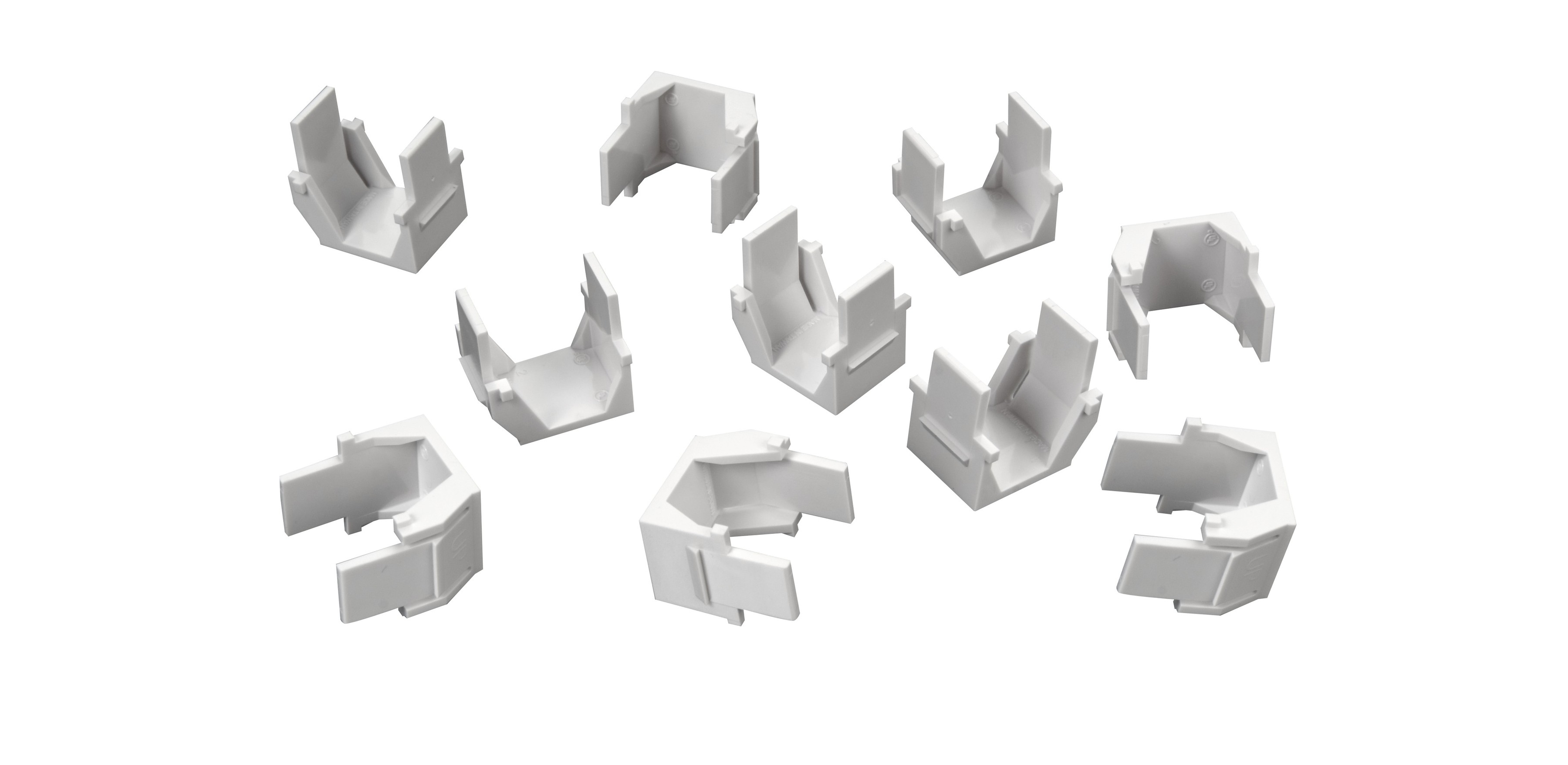 unilan Blindabdeckung für GG45 Keystone weiss