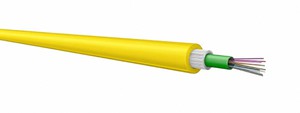 LWL Universalkabel 1x6 9/125 OS2 2kN LSFH gb 6.5mm BendBright Dca