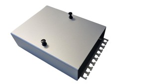 Boîte de répartition des faisceaux, petite 4xM16 Alu anodisé 150x40x110mm