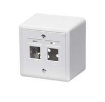 RJ45 AP Edizio 1/2-fois bc