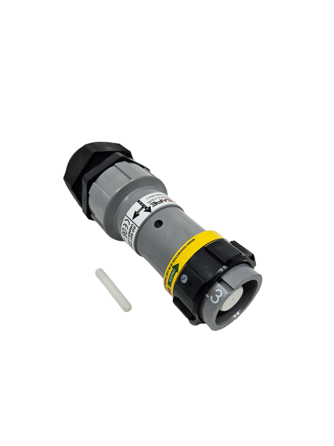 Powersafe Kupplung mit Rotalock 500A Grau Alu 150