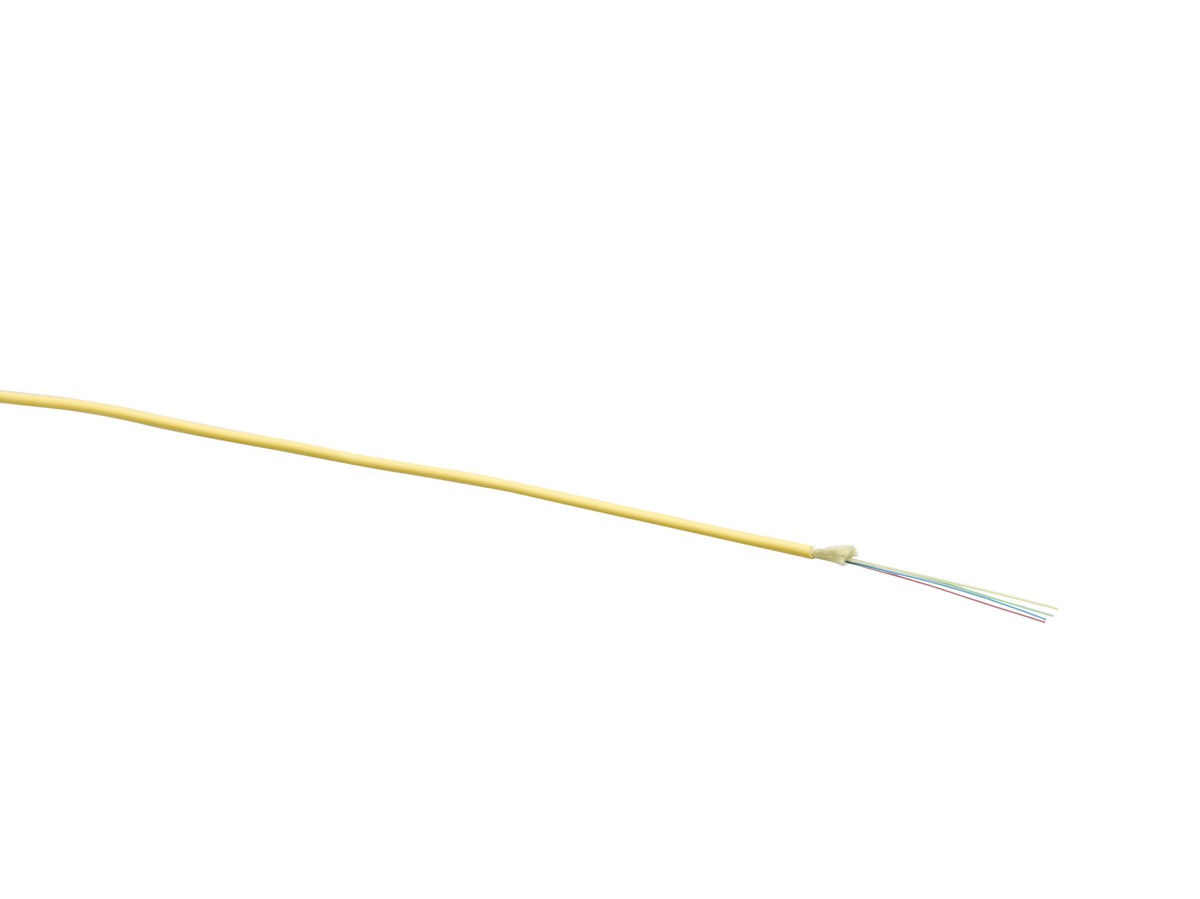 LWL Indoor-Kabel 4fs G657A Dätwyler 2.8mm Dca Festader-Konstruktion 2.8mm gelb