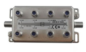 Dérivateur F, DM68A 1320 8 fois 13-20dB 5-1300MHz