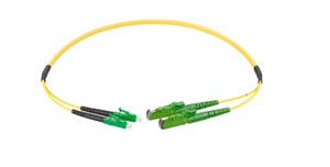 VL Dupl. Fig. 0 9/125 LC APC/E2000APC gb 15.0m