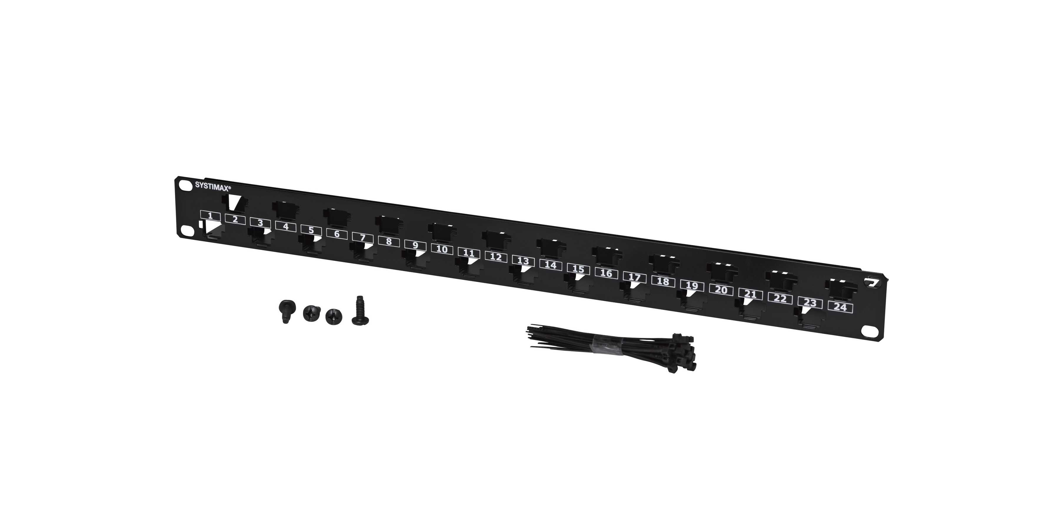 Patch-Panel leer 19".1HE.24Port