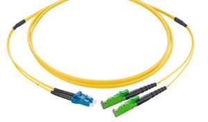 SWIT-VL Dupl. Fig. 0 9/125 E2000APC/LC gb 4.0mm Inkl. Beschriftung