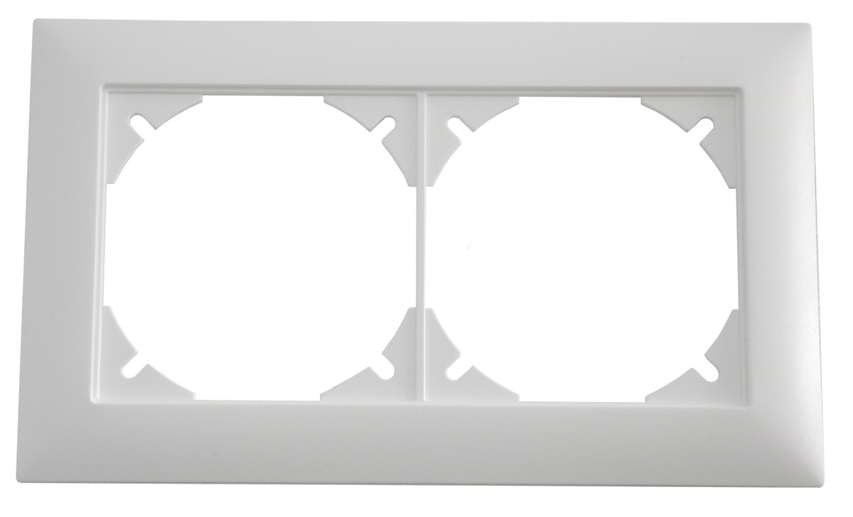 Abdeckrahmen EDIZIOdue für 2’er Kombinationen