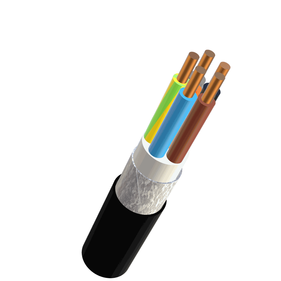 FE05B-CL 5x2.5 LNPE sh noir B2ca