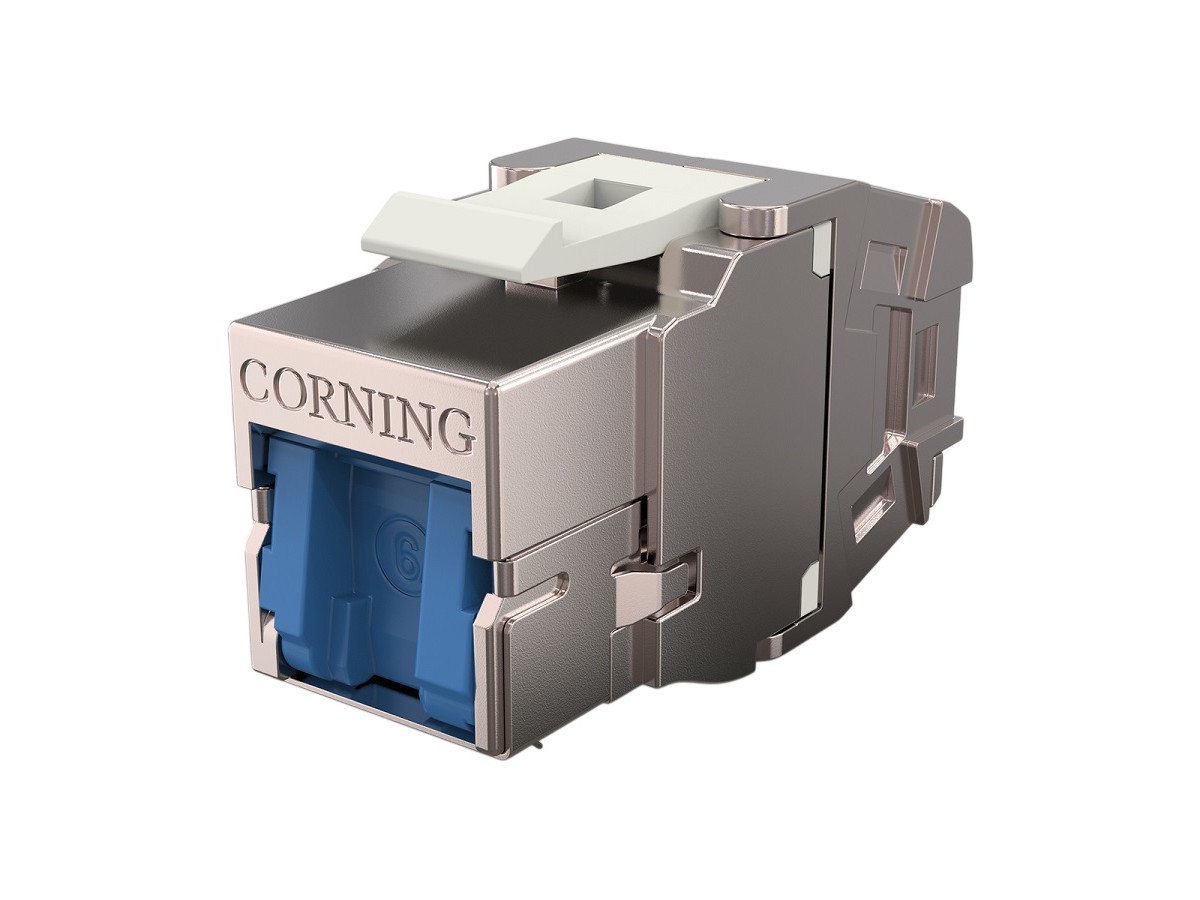Corning RJ45 Jack Cat.6a Keystone STP KS500S