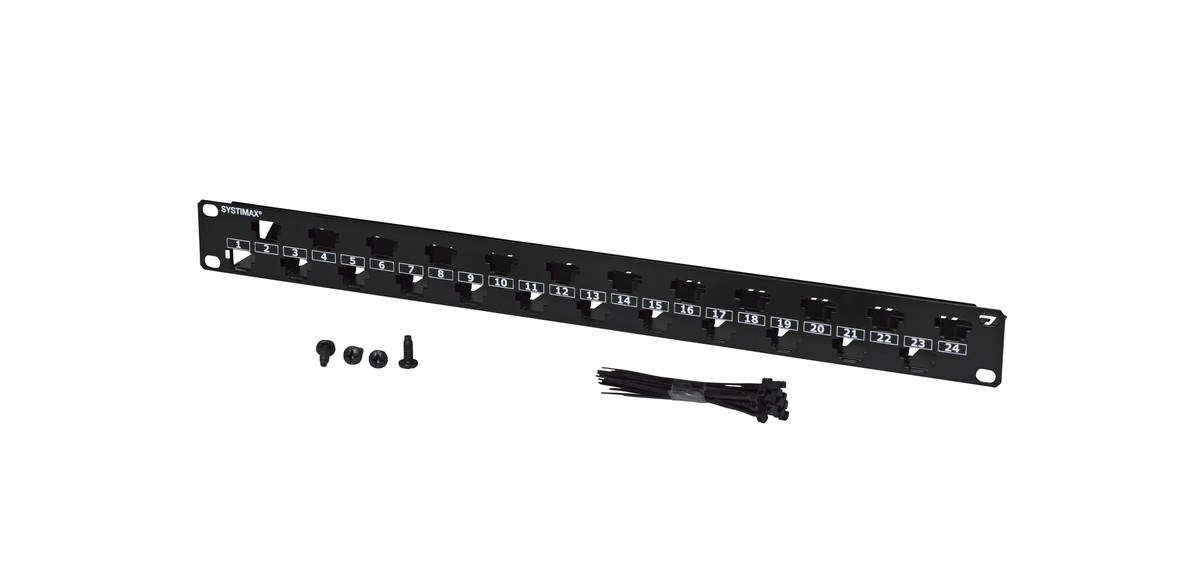 Patch-Panel leer 19".1HE.24Port