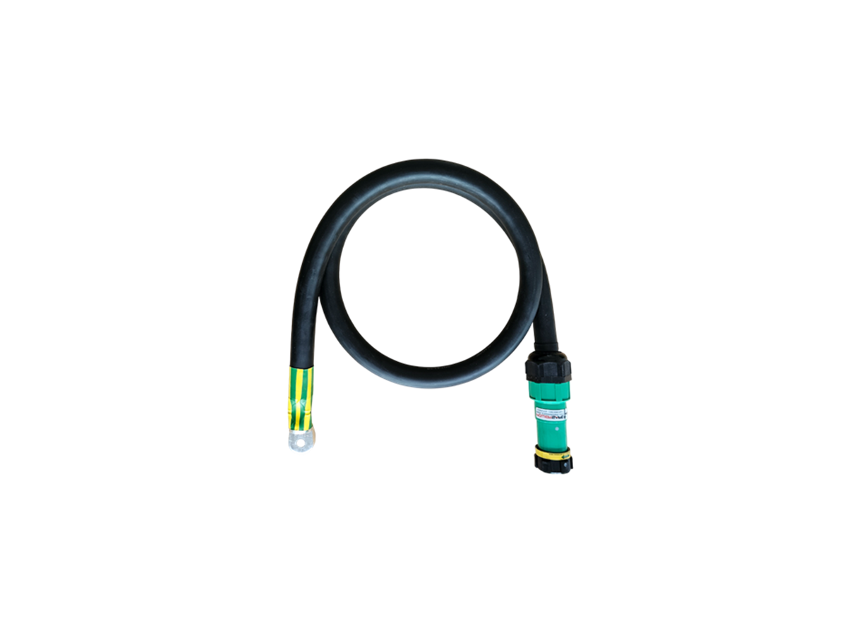 Rallonge aluminium Gdv noir 1x240 cosse /prise Powersafe 5m
