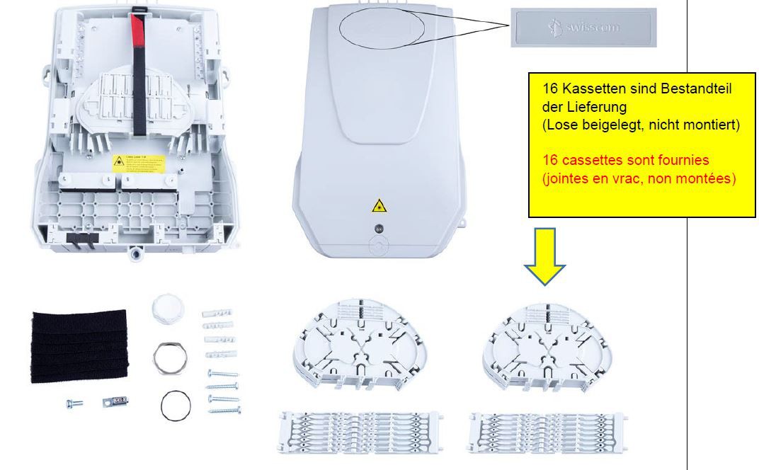 HAK o 16 V2 complet avec cassettes et logo
16 cassettes sont fournies (jointes en vrac)