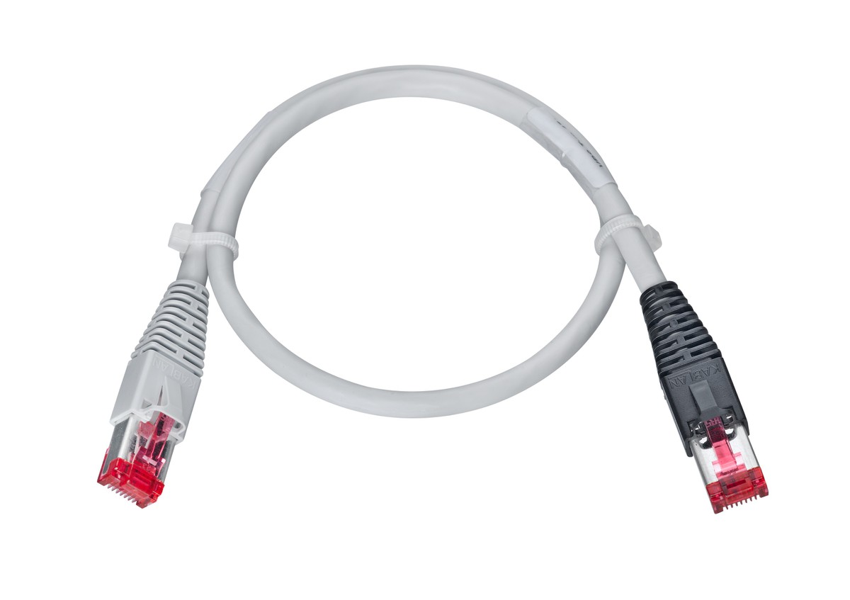 AK VBS Typ 17+ RJ45 HR hf gu/sz Kat.6 10.0m gr Kabel: Uninet 7702 S/FTP grau  Stecker: Hirose TM-21 1.Seite :Knickschutz grau               Schirm offen  2.Seite: Knickschutz schwarz               Schirm angeschlossen