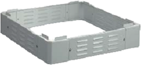 Sockel zu 19" Rack