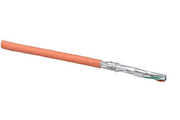 CU 7060 Kat.6A S/FTP 4P LSOH orange AWG23 Dca