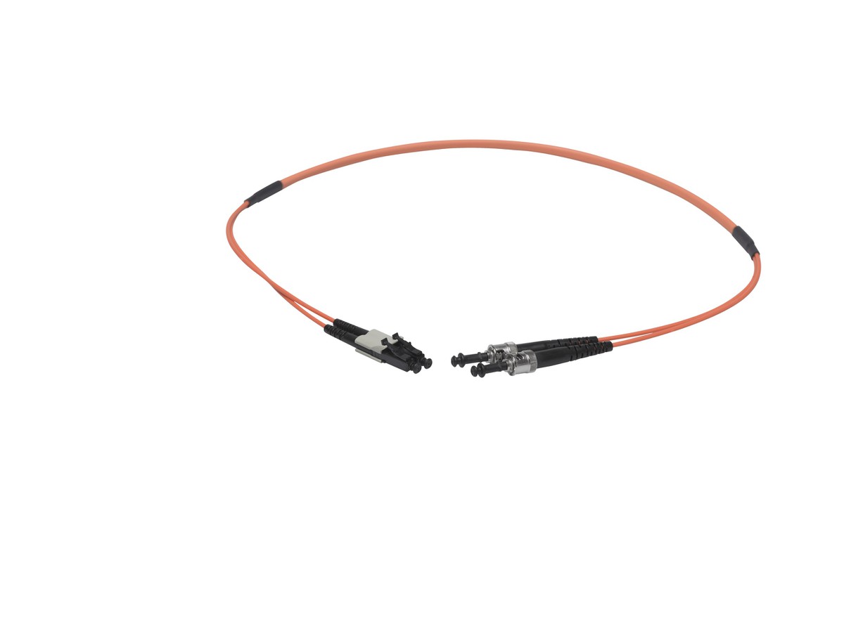 VL Dupl Fig. 0 62.5/125 ST/LC or 6.0m