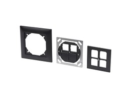 Boîte ENC Kalysto 4xRJ45 noir