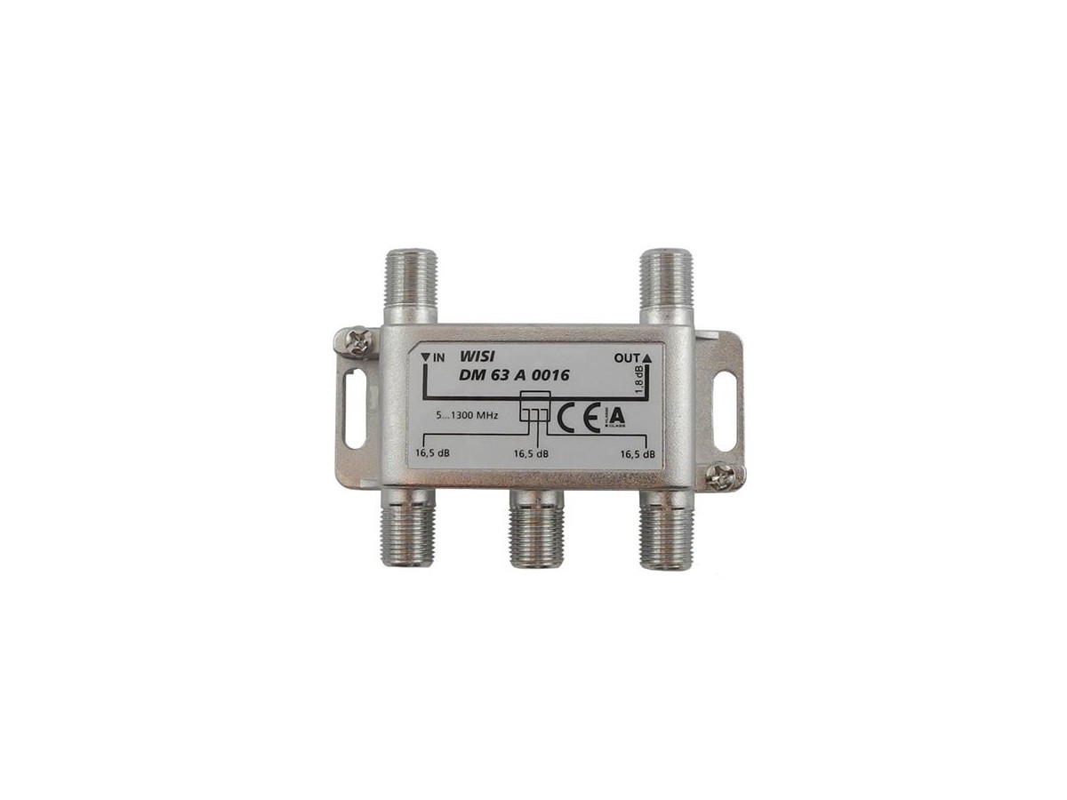 Dérivateur F, DM63A 0016 3 fois 16dB 5-1300MHz