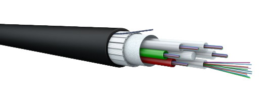 LWL Universalkabel 1x12 9/125 9000N LSFH-RF sw/or Cca