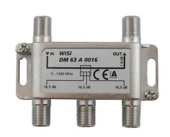 Dérivateur F, DM63A 0016 3 fois 16dB 5-1300MHz