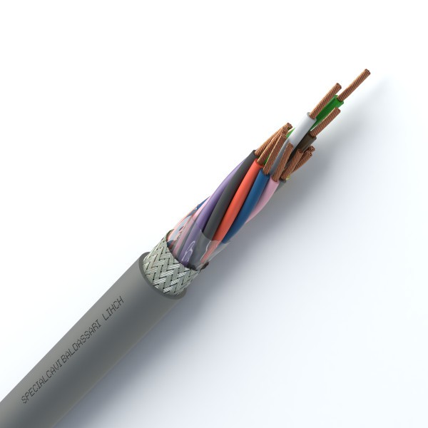 Câble de comm. LiHCH 5x0.34 DIN sh gris B2ca