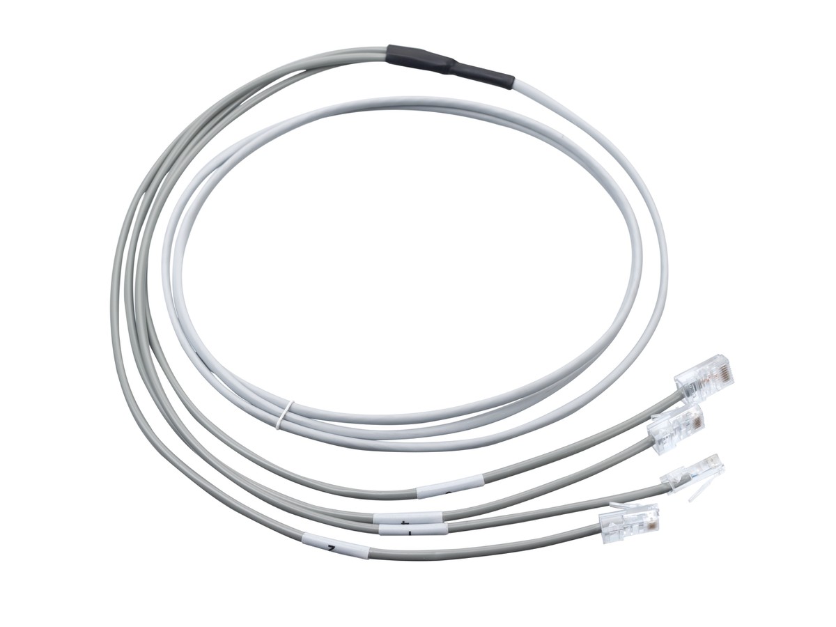Cable Hydra pour Système Mitel 4xx 10m correspondre avec carte 4x FXS, FXO, BRI