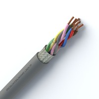 Câble de comm. LiHCH-TP 4x2x0.25 DIN sh gris B2ca