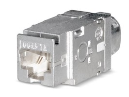 unilan Modul PS GG45 Cat.7A 1/8  solid inkl. Clip, AWG 22 bis 24