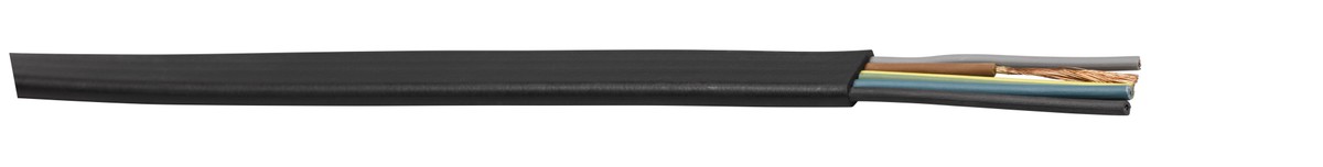 Neoprene-Flach 5x2.5 schwarz