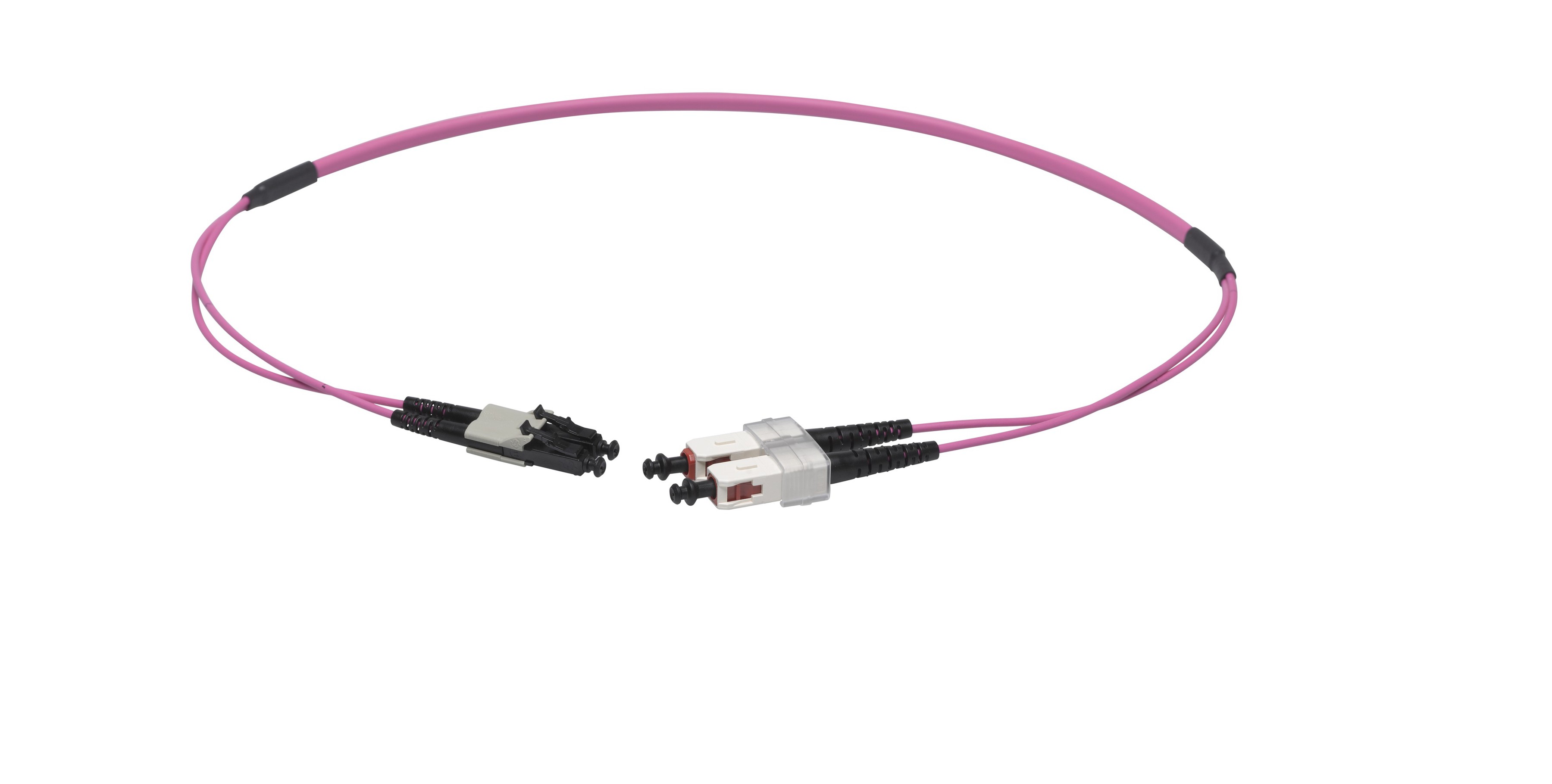 VL Dupl. Fig. 0 50/125 OM4 LC/SC erikavio. 20m