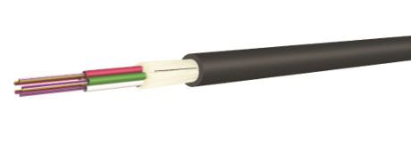 LWL Kabel  48x9/125 OS2 NS LSFH gelb Dca d:9.6mm, G.652.D 9kN