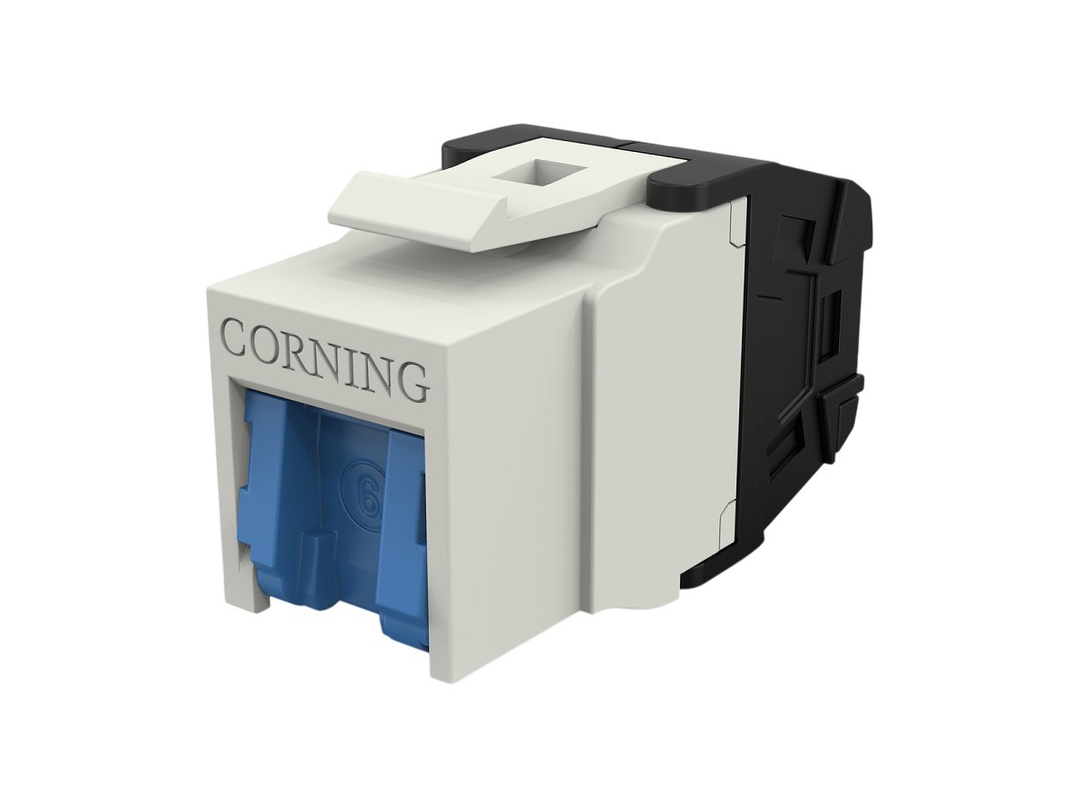 Corning RJ45 Jack Cat.6a Keystone UTP KS500U