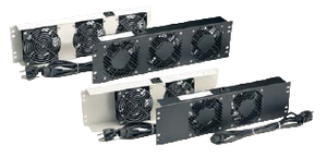 Ventilatoreneinheit Pratik 2 Lüfter mit Thermostat  RAL7035