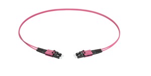 RL Dupl. Fig.8 2x1.4mm 50/125 OM4 LC/LC violet 2.5m