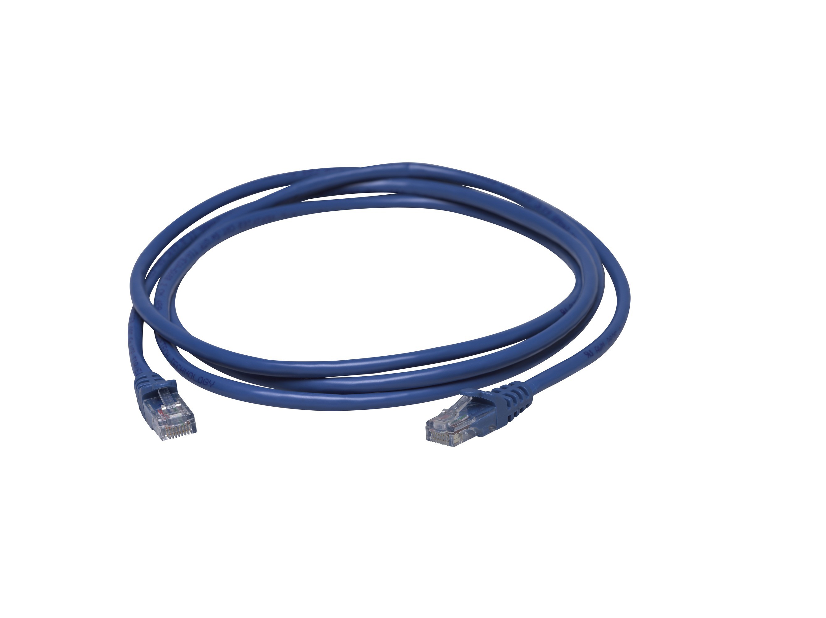 Patchkabel Kat.5e UTP PVC bl 2.0m