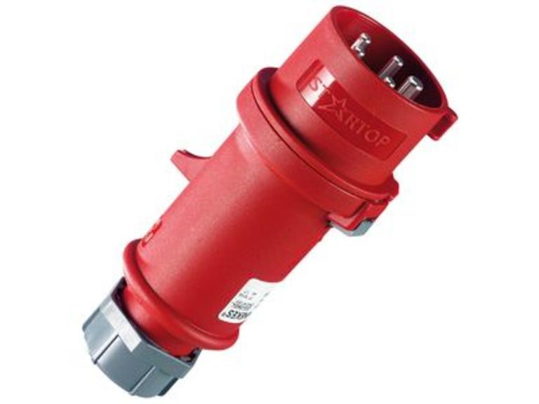 CEE Stecker 32A 5P 400V ProTOP VN vernickelte Kontakte