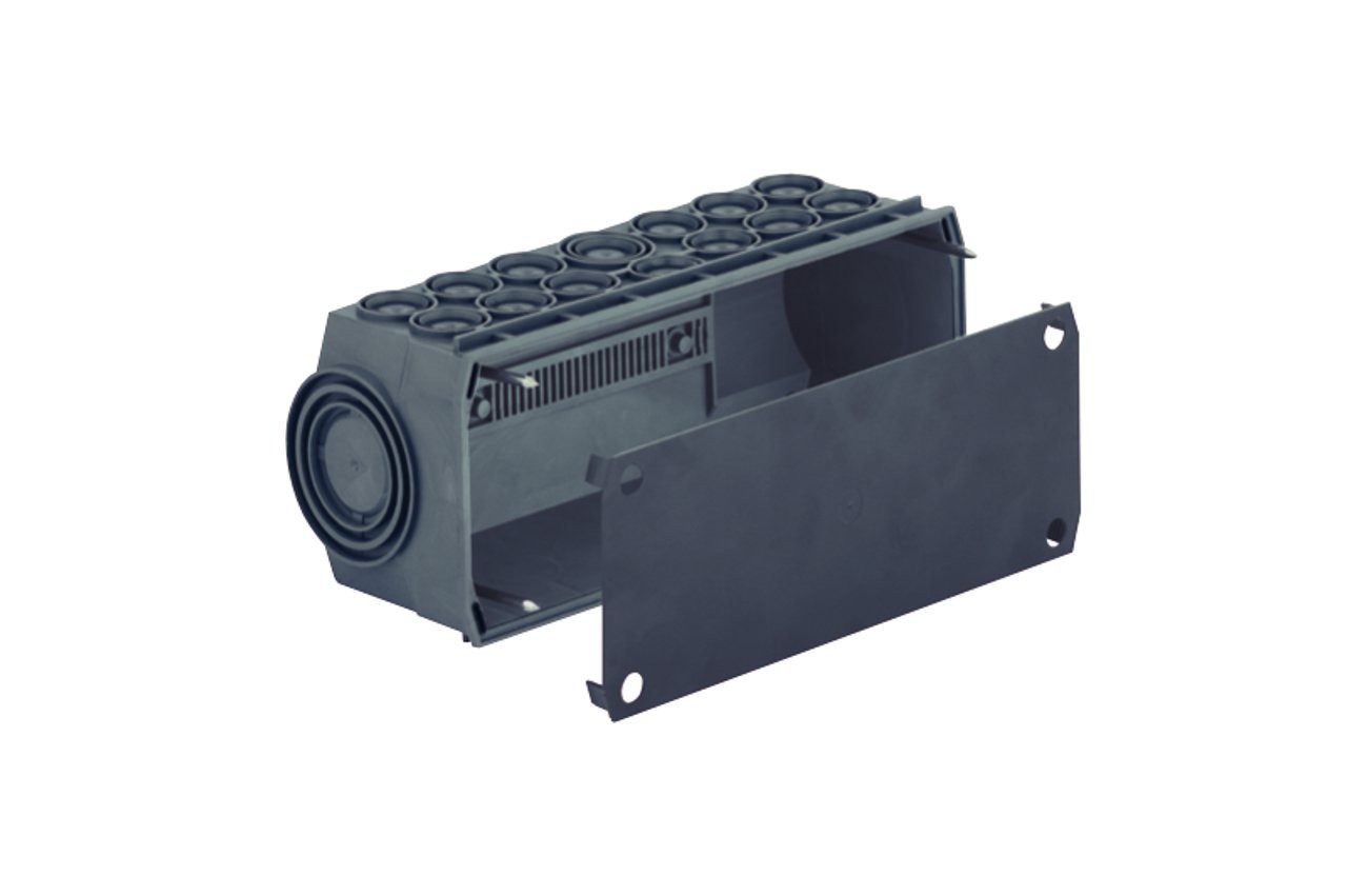 UP SCHALUNGSKASTEN M.NAEG. 250X105X92X74