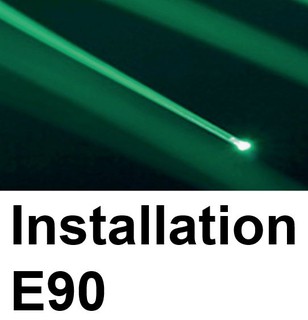 Installation nach E90