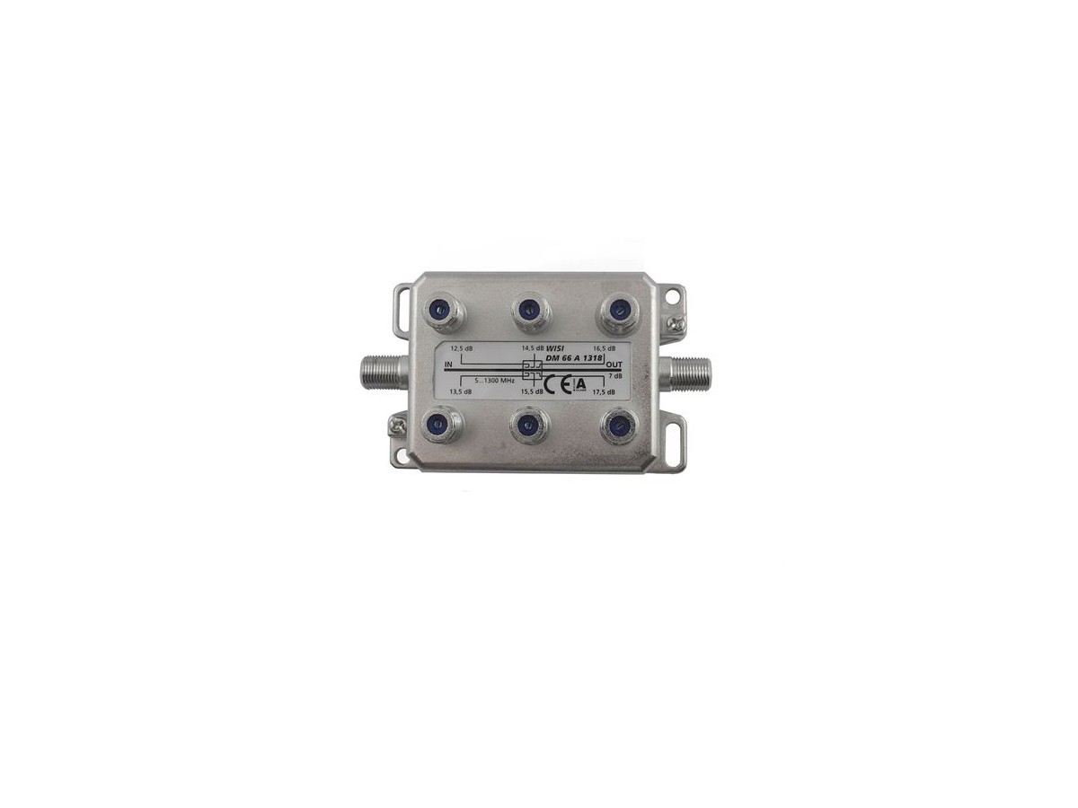 Dérivateur F, DM66A 1318 6 fois 13-18dB 5-1300MHz