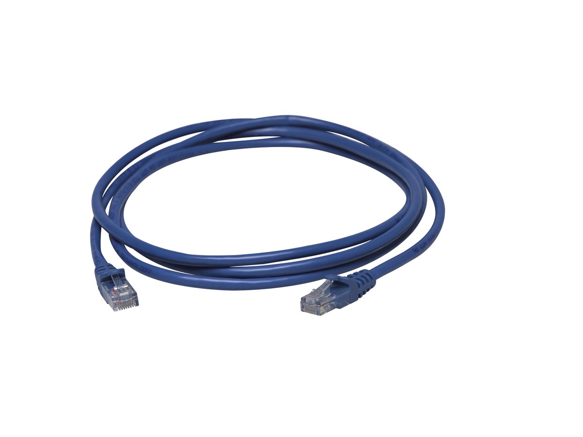 Patchkabel Kat.5e UTP PVC bl 1.0m