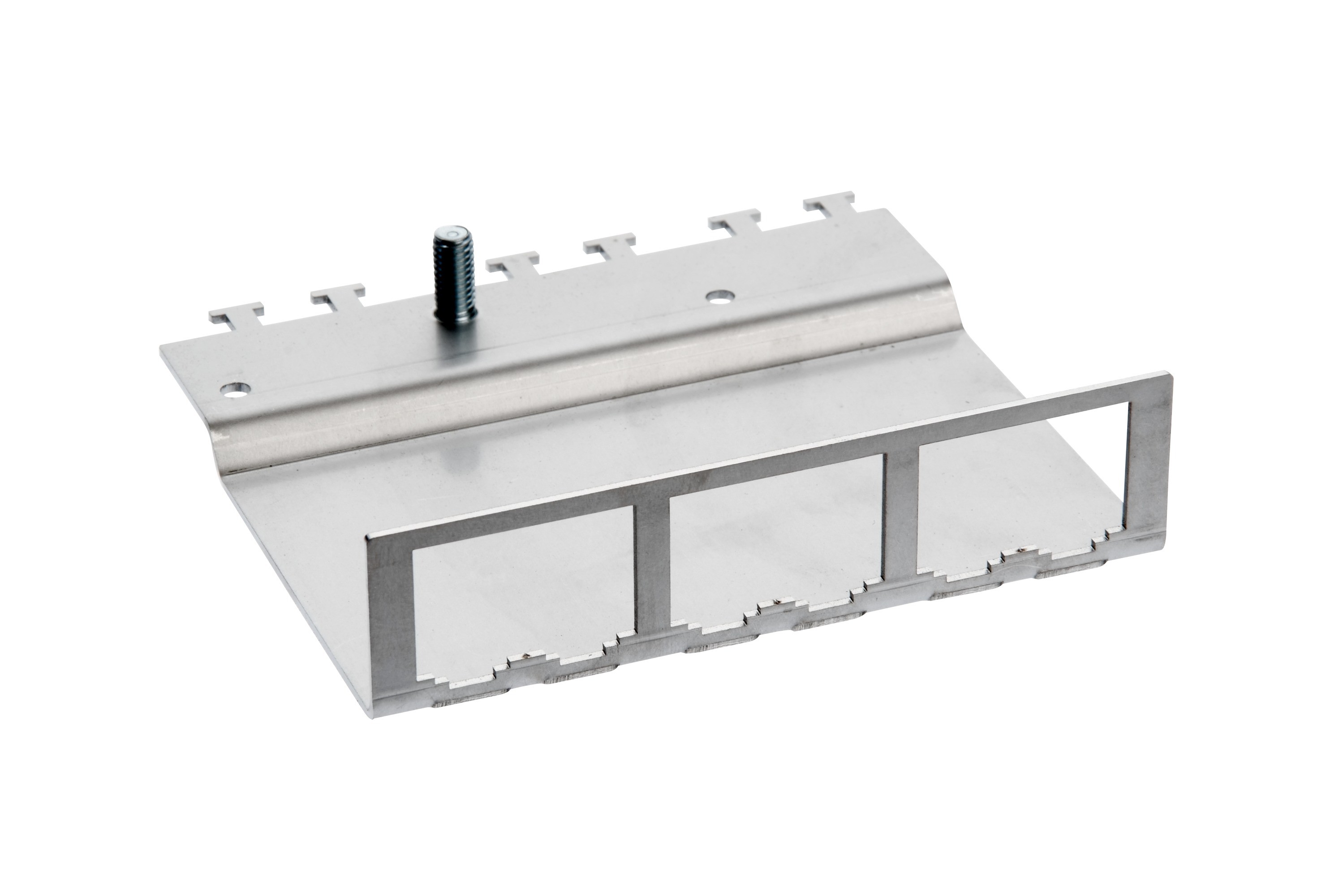 unilan Einschub für 6 x MS/MU 1/8 metall leer (zu Verteilergehäuse 967206009) *Auslaufartikel*