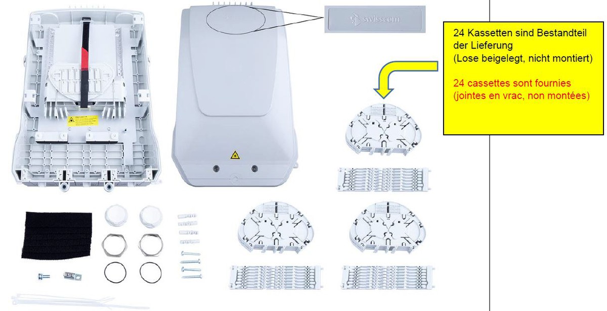 HAK o 24 V2 complet avec cassettes et logo
24 cassettes sont fournies (jointes en vrac)
