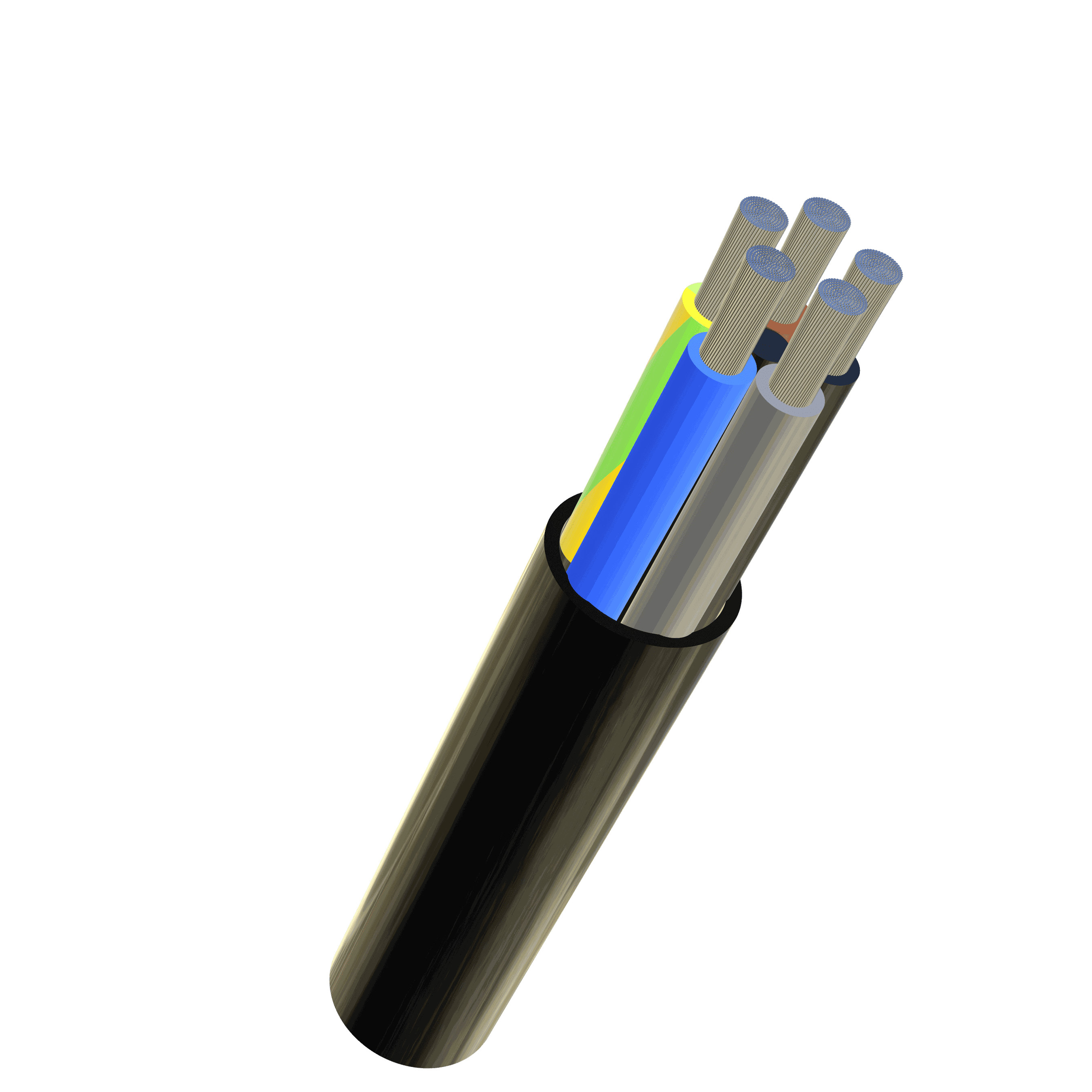 Alupurflex PUR 5x35 3LNPE sh noir Eca