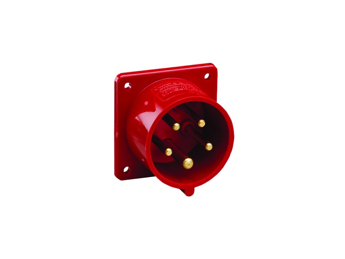 CEE EB Steckdose 125A 5P 400V 15° rot
