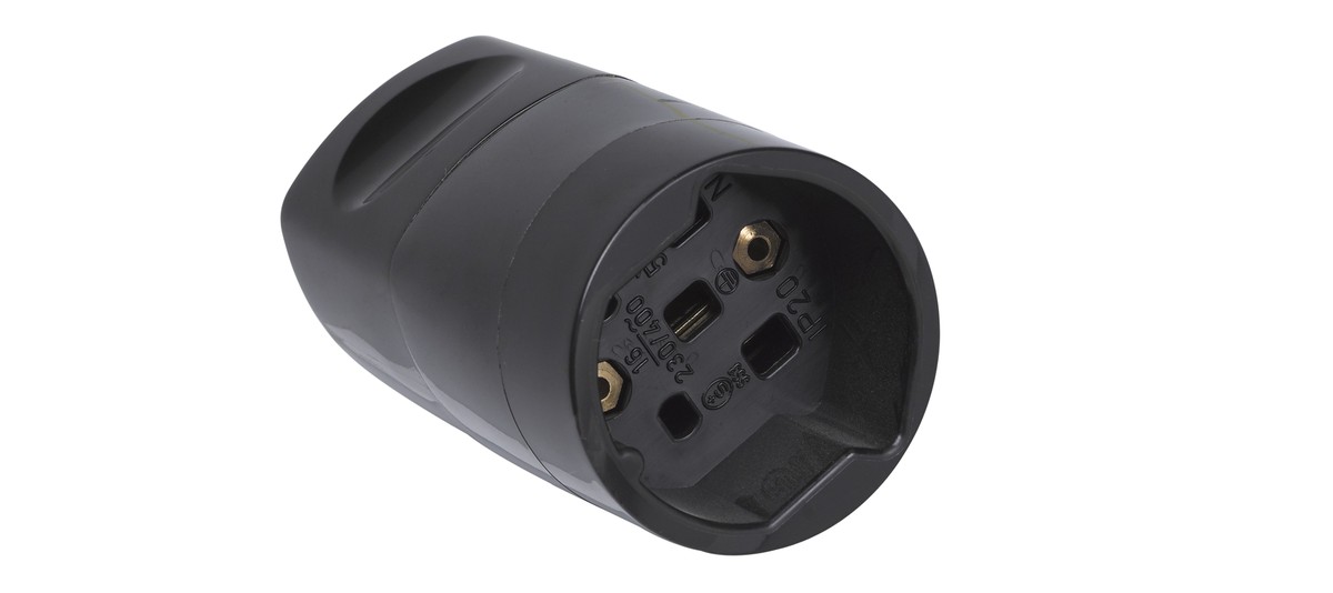 Kupplung Typ 25 16A schwarz