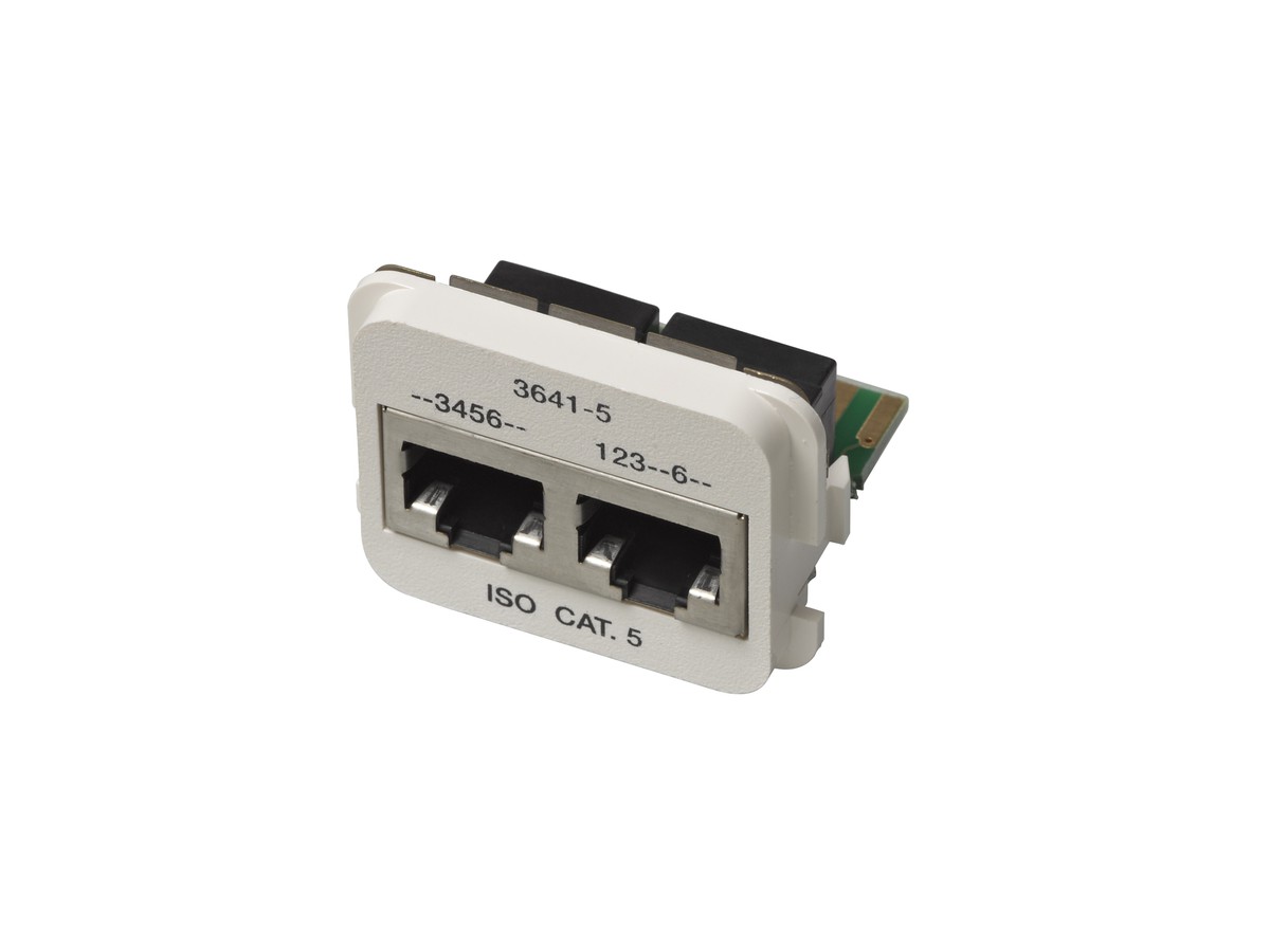 ACO 2xRJ45 Kat.5e STP TR/100-BT rws