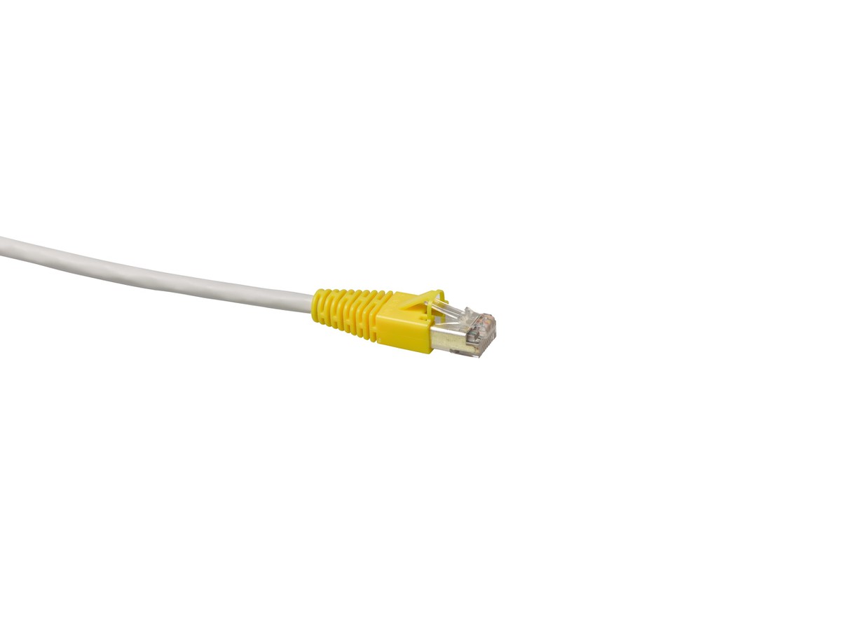 VL RJ45 Kat5e S/UTP HR hf gr/ge 2.5m